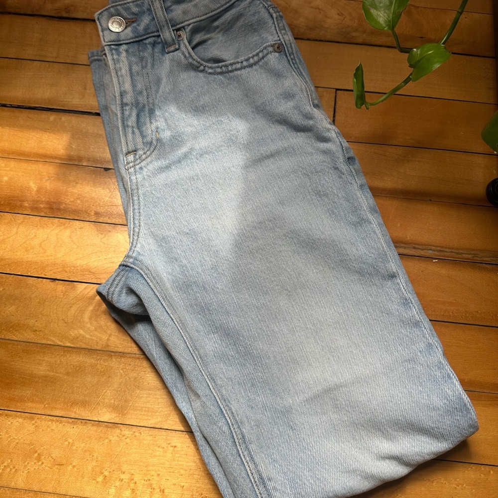 Light Blue Denim Jeans AE